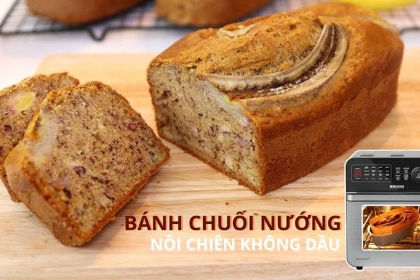 cach lam banh chuoi bang noi chien khong dau 1
