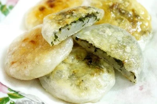 Cách làm bánh hẹ thơm ngon mà dễ làm cach lam banh he 1