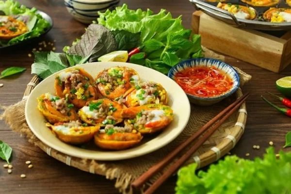Cách làm bánh khọt thơm ngon tại nhà cach lam banh khot 3