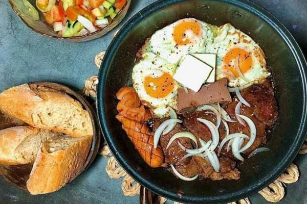 Cách làm bánh mì chảo chuẩn vị hấp dẫn dễ làm cach lam banh mi chao 1