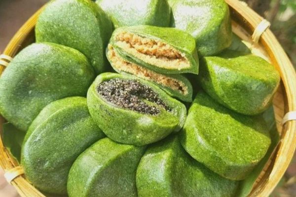 Cách làm bánh ngải thơm ngon tại nhà cach lam banh ngai 2