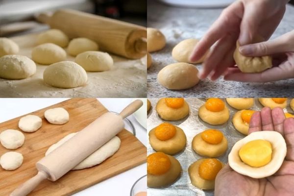 Cách làm bánh pía đơn giản ai cũng làm được cach lam banh pia 3