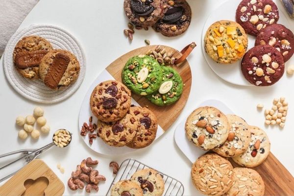 Cách làm bánh quy mềm thơm ngon, dễ làm tại nhà cach lam banh quy mem 2