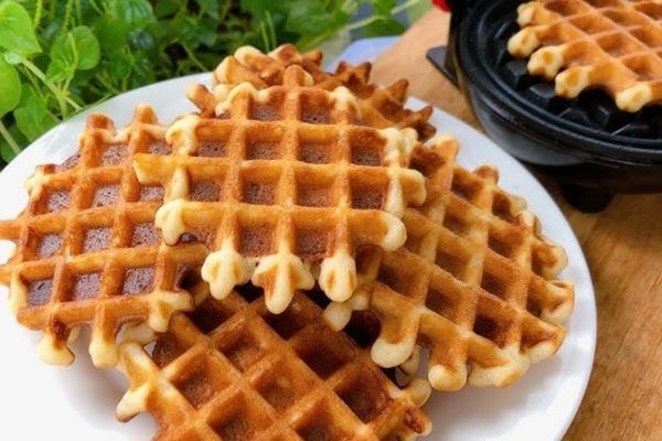 cach lam banh waffle cha bong 1