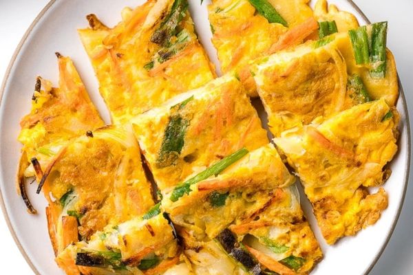 Cách làm bánh xèo Hàn Quốc ngon miệng, dễ làm tại nhà cach lam banh xeo han quoc 1