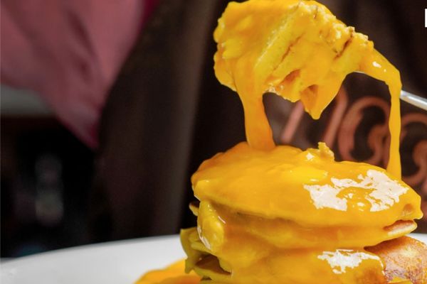 Cách làm bánh xoài với bột mì thơm ngon, dễ làm cach lam banh xoai voi bot mi 2