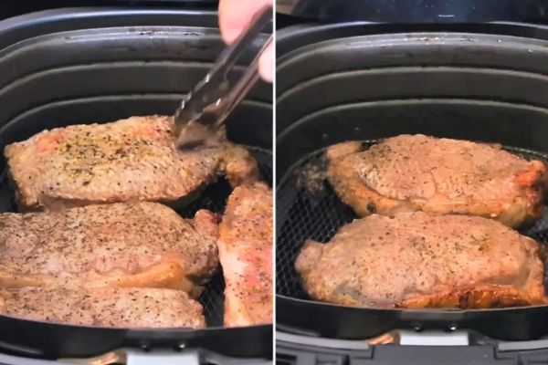 Cách làm bò bít tết bằng nồi chiên không dầu tiện cach lam bo bit tet bang noi chien khong dau 2