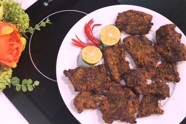 cach lam bo kho mieng bang noi chien khong dau 2