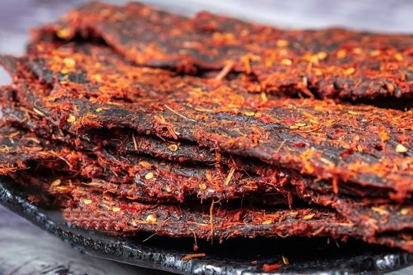 cach lam bo kho mieng bang noi chien khong dau 3