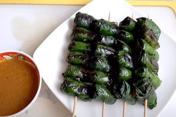 Cách làm bò lá lốt chay thơm ngon thanh đạm dễ làm cach lam bo la lot chay 2