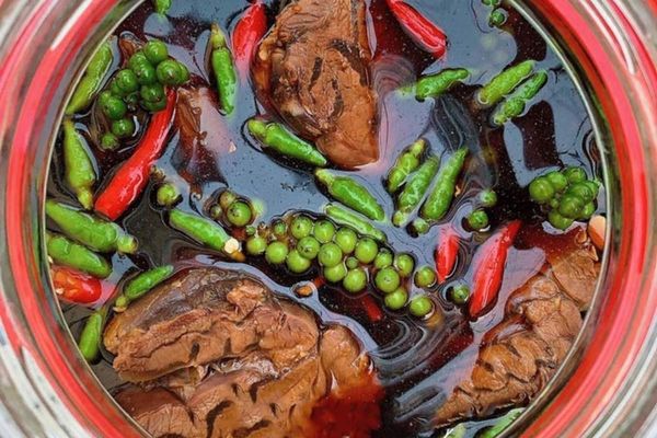 cach lam bo ngam nuoc mam 2