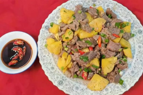 cach lam bo xao chua ngot 3