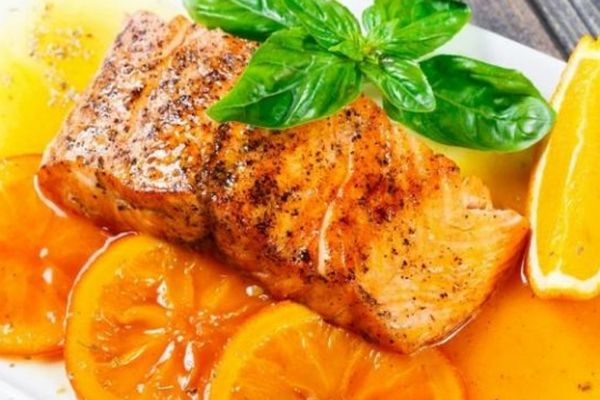 Cách làm cá hồi sốt cam đúng vị công thức đơn giản cach lam ca hoi sot cam 2