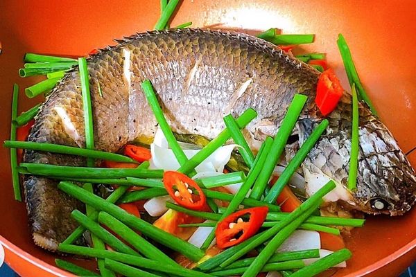 Cách làm cá lóc hấp ngon ngọt, đơn giản tại nhà cach lam ca loc hap 1