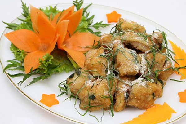 Cách làm cá tầm rang muối thơm ngon, dễ làm tại nhà cach lam ca tam rang muoi 1