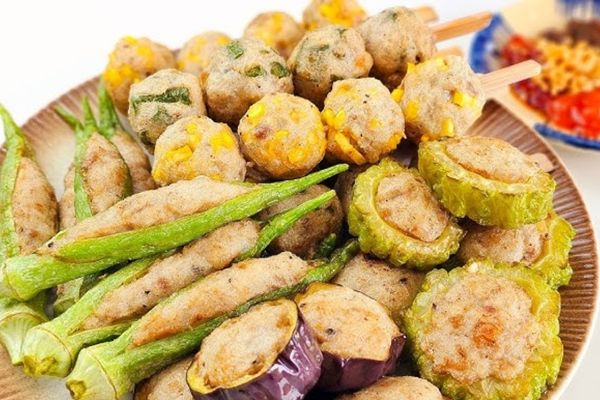 Cách làm cá viên chiên rau củ giòn rụm, bổ dưỡng cach lam ca vien chien rau cu 1