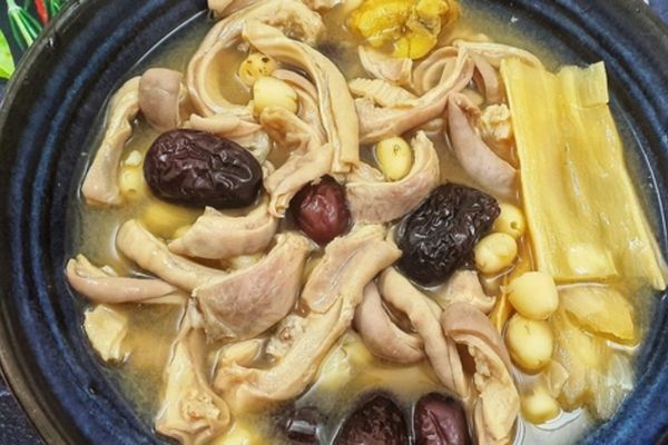 Cách làm dạ dày hầm thuốc bắc bổ dưỡng, thơm ngon cach lam da day ham thuoc bac 1