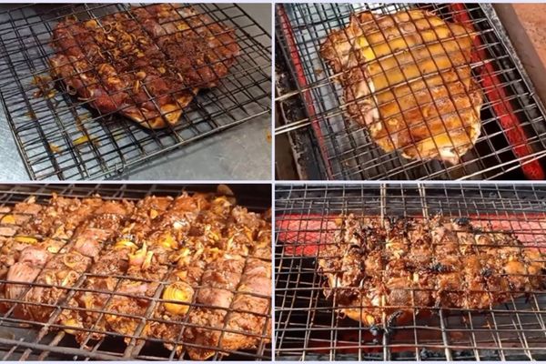 Cách làm dê nướng tảng mềm ngọt, thơm ngon tại nhà cach lam de nuong tang 2