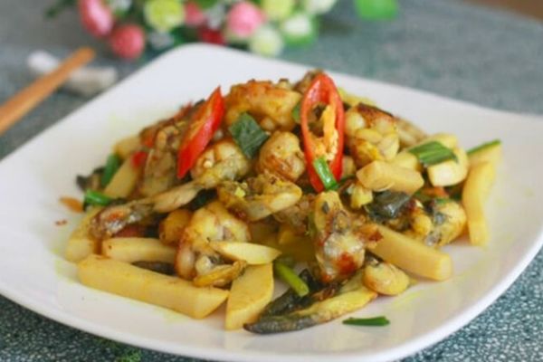 cach lam ech xao mang 2