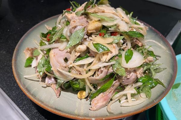 cach lam ga bop rau ram 2