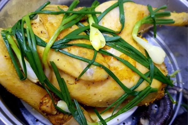 cach lam ga hap hanh 3