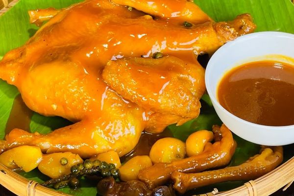 cach lam ga hap mam nhi 2