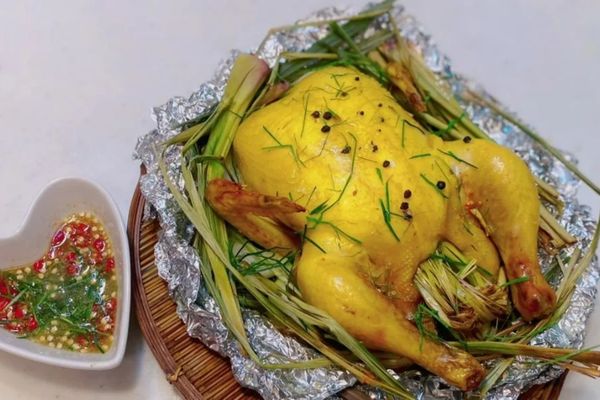 Cách làm gà hấp muối đúng vị công thức đơn giản cach lam ga hap muoi 1
