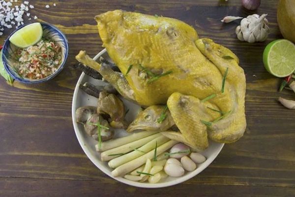 Cách làm gà hấp muối đúng vị công thức đơn giản cach lam ga hap muoi 2