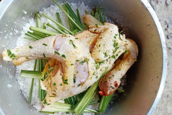 cach lam ga hap muoi sa 3