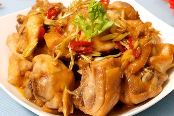 cach lam ga kho gung 1