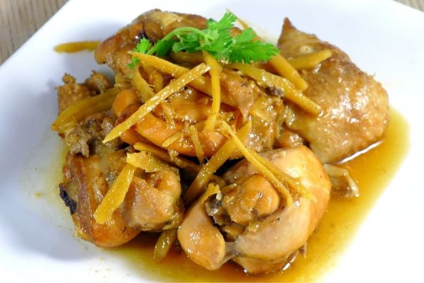 cach lam ga kho gung 2