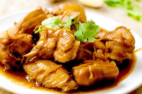 cach lam ga kho gung 3