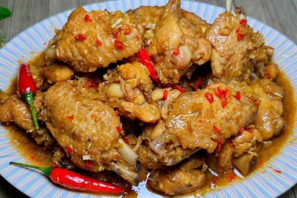 cach lam ga kho sa ot 1