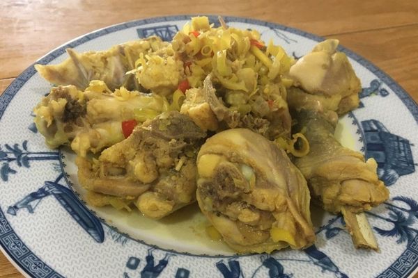 cach lam ga kho sa ot mien trung 2