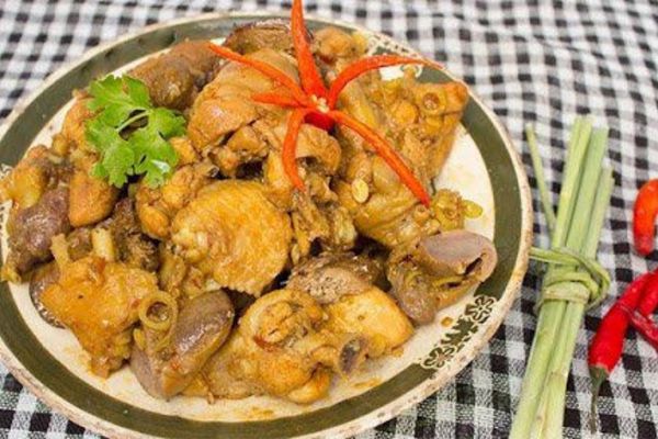 cach lam ga kho sa ot mien trung 3