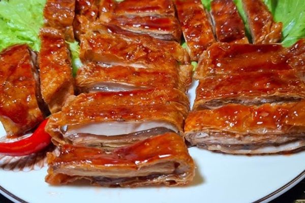 Cách làm gà quay chay thanh đạm, thích hợp ăn kiêng cach lam ga quay chay 1