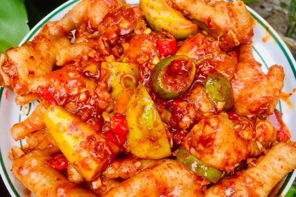 Cách làm gà sốt Thái đơn giản ai cũng làm được cach lam ga sot thai 1