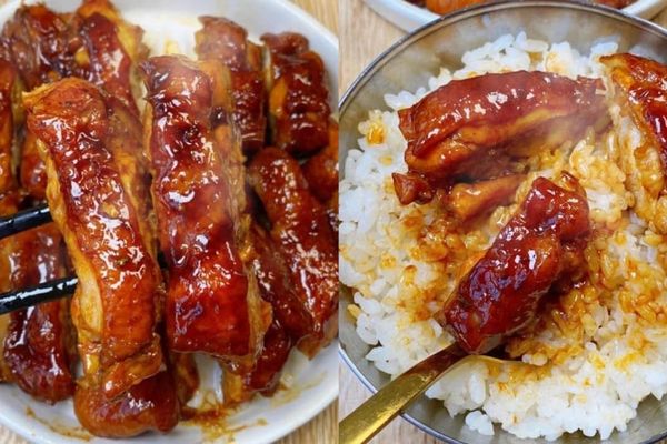 Cách làm gà xá xíu thơm ngon, dễ làm tại nhà cach lam ga xa xiu 3