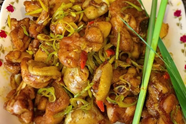 cach lam ga xao coi 1