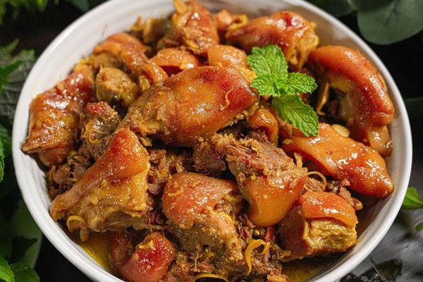 Cách làm heo giả cầy chuẩn vị Bắc thơm ngon đậm đà cach lam heo gia cay 1