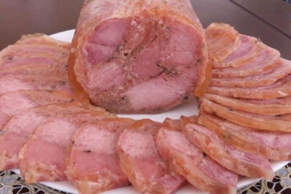 Cách làm jambon thịt heo dai mềm cuộn đẹp mắt cach lam jambon thit heo 1