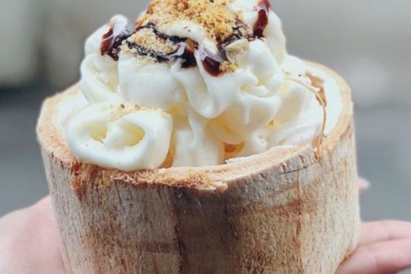 Cách làm kem dừa tại nhà đúng vị nhất cach lam kem dua 3