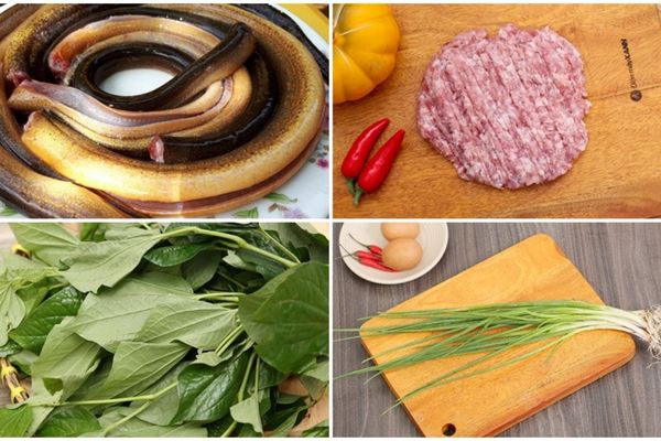 Cách làm lươn cuốn lá lốt chiên thơm hấp dẫn lạ vị cach lam luon cuon la lot 1