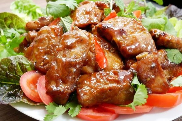 cach lam suon heo chua ngot 2