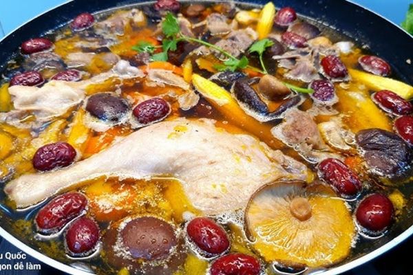 Cách làm vịt nấu nấm mềm ngọt nước dùng thanh mát cach lam vit nau nam 2