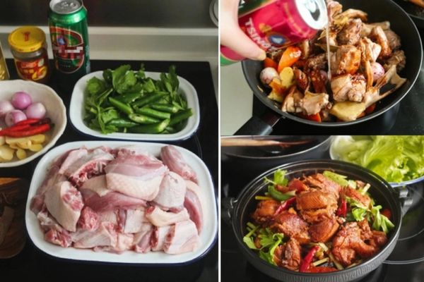 Cách làm vịt om bia mềm thơm đậm đà không bị tanh cach lam vit om bia 2