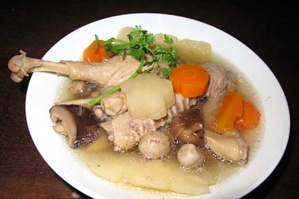 Cách làm vịt tiềm nước dừa ngọt béo bổ dưỡng dễ nấu cach lam vit tiem nuoc dua 2