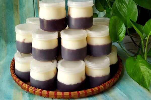 Cách làm yaourt nếp cẩm béo ngậy, tốt cho sức khỏe cach lam yaourt nep cam 1