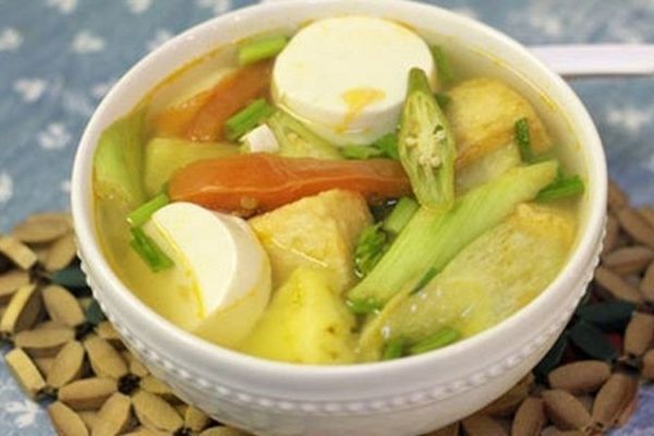 Cách nấu canh chua chay thanh đạm ngon bổ dễ thực hiện cach nau canh chua chay 3