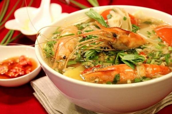 Cách nấu canh chua tôm hấp dẫn với vị chua dịu nhẹ cach nau canh chua tom 1